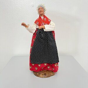Vintage Old Provence Santon - Peasant Folk Art Figure 11"‎